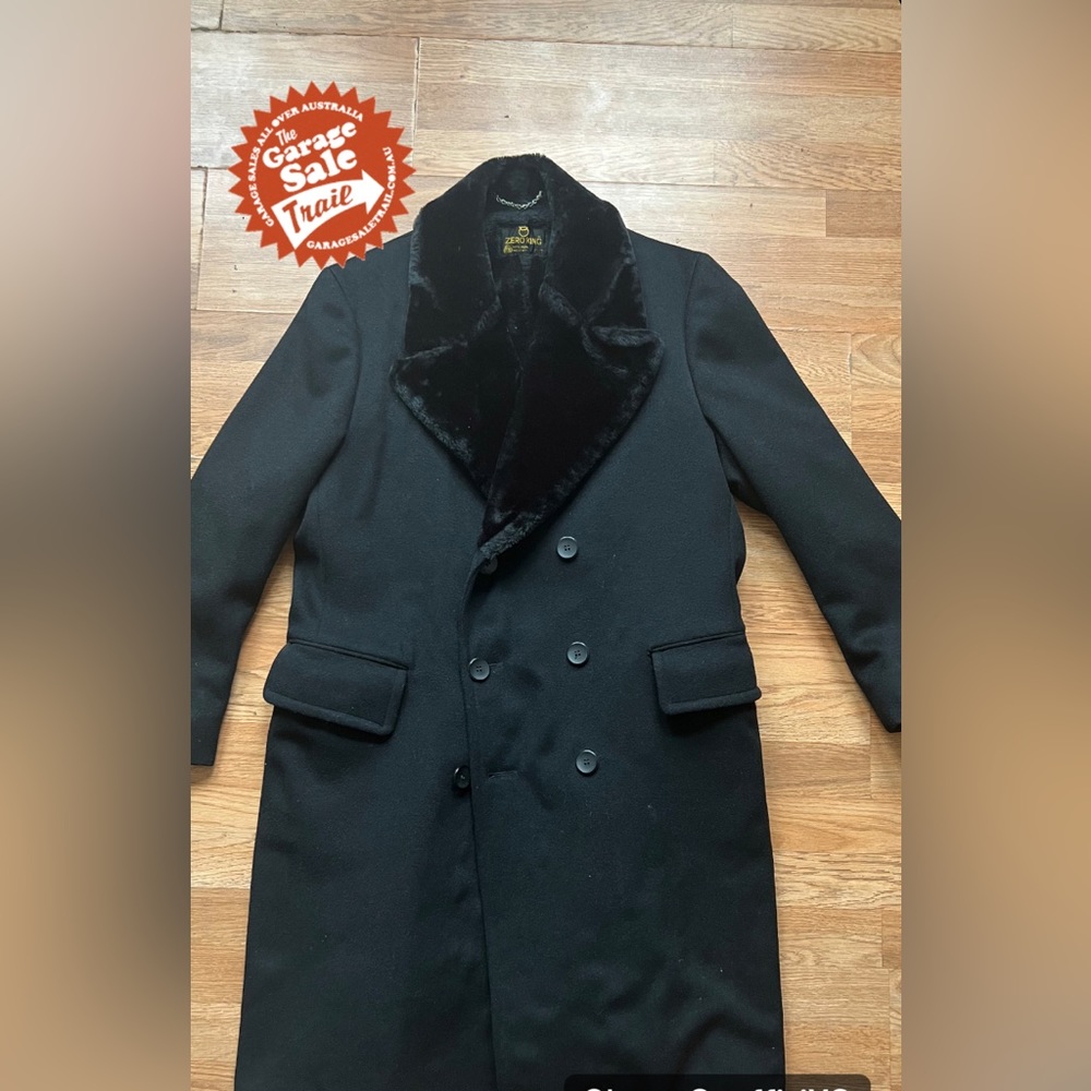 Zero King 100% pure virgin wool Peacoat